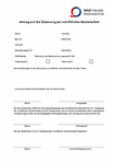 PDF: Antrag auf die Zulassung zur schriftlichen Masterarbeit.