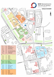 Lageplan / Ansicht Gebäudestrukturen Campus Innenstadt