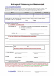 PDF: Antrag auf Zulassung zur Masterarbeit