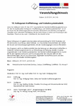 15. Kolloquium Kraftfahrzeug- und Verkehrssystemtechnik
