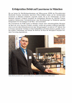 PDF: Pressemitteilung. Titel: Erfolgreiches Debüt auf Lasermesse in München.