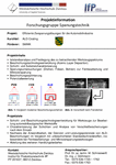 PDF: Projektinformation. Projekt: Effiziente Zerspanungslösungen für die Automobilindustrie.