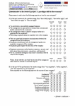 PDF: Fragebogen. Englisch. Questionnaire to the research project: A paradigm shift in the economy?!