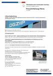 Vorträge in der 89. Sitzung des Arbeitskreises Zwickau-Chemnitz der DGZfP - Ultraschallprüfung