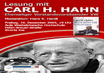 Prof. Carl H. Hahn, 50 Jahre Volkswagen - die Geschichte aus der Sicht eines Insiders