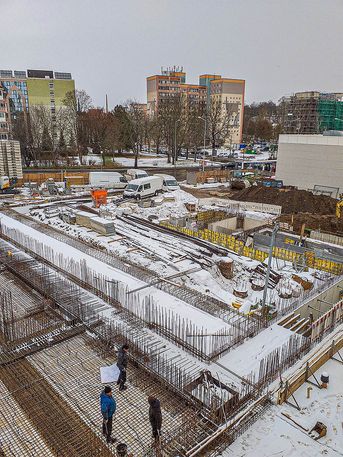 Foto: Baustelle 12.01.2021.