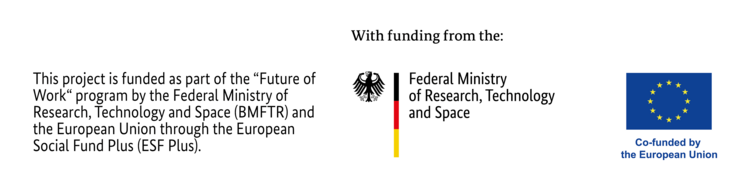 Hinweis: funded by the Federal Ministry of Research, Technology and Space