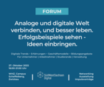 Abbildung: Forum, digitale und analoge Welt verbinden