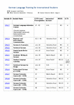 PDF: Module. German language training for international students.