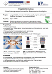 PDF: Projektinformation. Projekt: Langzeitstabile, innovative Kontaktierungslösungen in elektrischen Systemen von Elektro- und Hybridfahrzeugen.