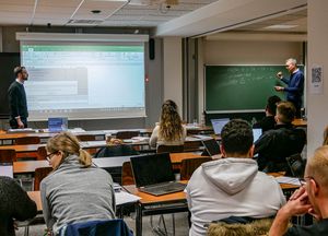 Foto: Durchrechnen der Fallstudie