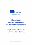 PDF: Erasmus+. Sprachtest. Gebrauchsanleitung für Mobilitätsteilnehmer.