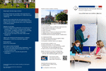 PDF: Flyer über Gesundheitswissenschaften (Master).