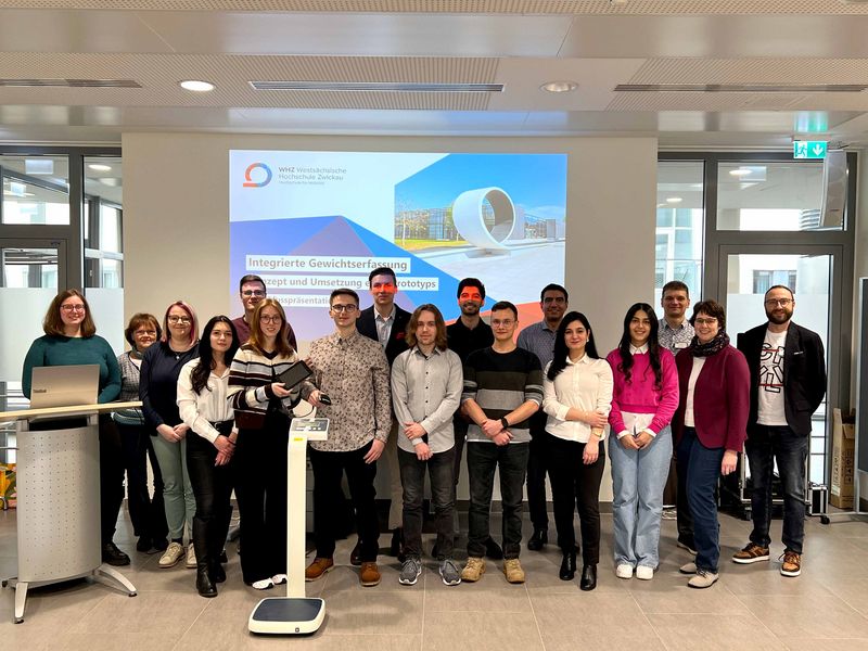 Gruppenbild der Projektgruppe.