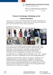 Premiere! Schneeberger Modedesign auf der Fashion Week Berlin