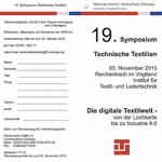 19. Symposium - Technische Textilien