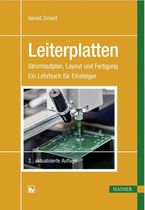 Foto: Buchtitel. Leiterplatten - Stromlaufplan, Layout und Fertigung.