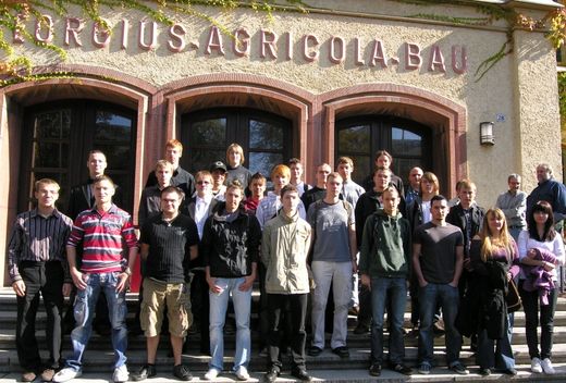 Gruppenfoto: Gruppe 2 / Studenten des Jahrgangs 2009