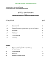 PDF: Ordnung der Praxismodule. Bachelorstudiengang Gesundheitsmanagement.