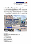 PDF: Einladung. Vortrag zu Finanzmärkten.