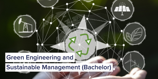 Hände mit Umwelt-Icons