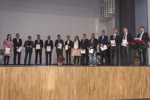 Gruppenfoto Absolventen.
