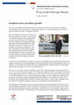Prof. Dr. rer. nat. habil. Gunter Krautheim erneut zum Rektor gewählt