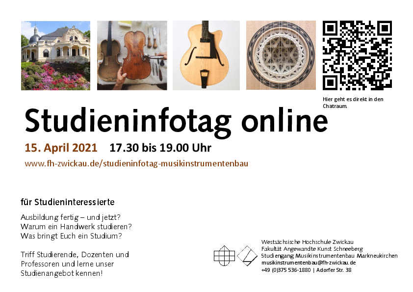 Studieninfotag Musikinstrumentenbau