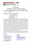PDF: Call for Papers. 17. Reichenbacher Symposium „Technische Textilien“ zum Thema: Funktionalisierung von Textilien - Verfahren und Produkte.