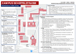 Ein Lageplan mit Beschreibungen