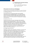 WHZ präsentiert sich mit drei neuen Studiengängen