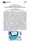 PDF: Einladung zur Tagung „Fachlich -Digital -Regional: Wirtschaftsfachsprache Deutsch lehren und lernen“. März 2020.