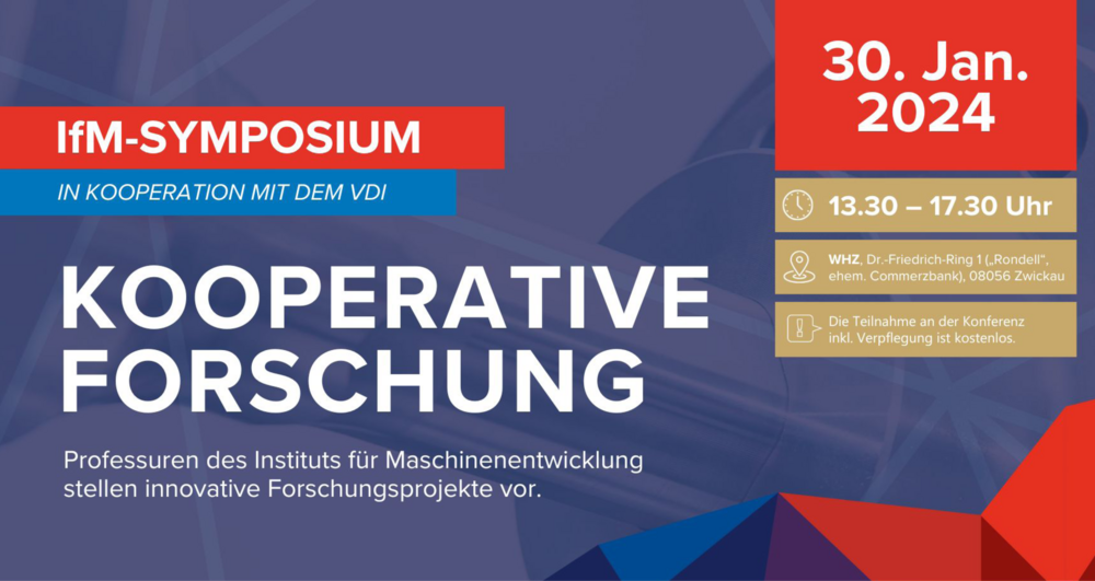Grafik: Information über IfM-Symposium