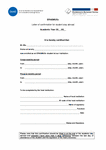 PDF: Erasmus+. Letter of confirmation for student stay abroad.
