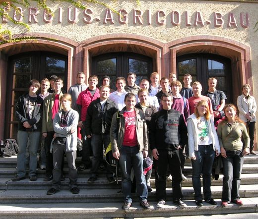 Gruppenfoto: Gruppe 1 / Studenten des Jahrgangs 2009