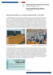 Internationale Konferenz zur „Sozialen Marktwirtschaft“ an der WHZ