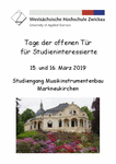 PDF: Infoflyer zum Tag der offenen Tür für Studieninteressierte.
