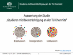 Studieren mit Beeinträchtigung an der TU Chemnitz