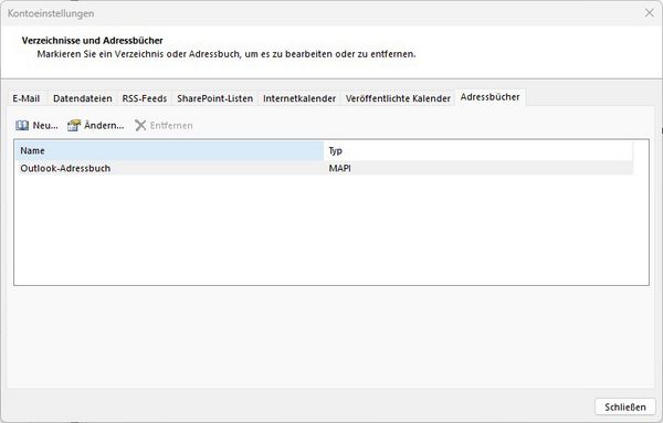 Bild zur Beschreibung der Aktualisierung des Offline-Adressbuchs von Outlook.