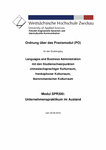 PDF: Bachelor Ordnung über das Praxismodul, 2015.