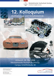 12. Kolloquium Kraftfahrzeug- und Verkehrstechnik
