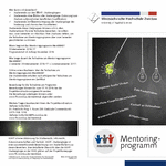 Flyer zum Mentoringprogramm MentMAB