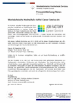 Westsächsische Hochschule richtet Career Service ein