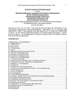 PDF: Bachelor Prüfungsordnung, Mai, 2013.