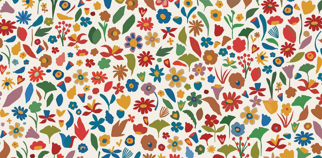 Foto der Abschlussarbeit "Flora" von Markus Klinnert, 2022, Studiengang Gestaltung, Richtung Textilkunst/Textildesign