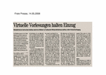 PDF: Freie Presse. Virtuelle Vorlesungen halten Einzug.
