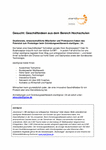 PDF: Gesucht: Geschäftsideen aus dem Bereich Hochschulen.