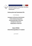 PDF: Bachelor Ordnung über das Praxismodul, April, 2011.