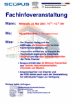 Fachinfoveranstaltung