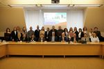 Gruppenfoto im Senatssaal der WHZ.